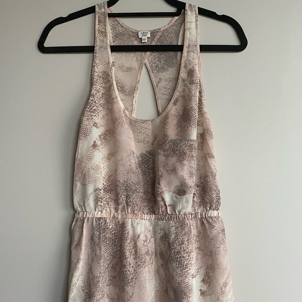 Wilfred silk dress